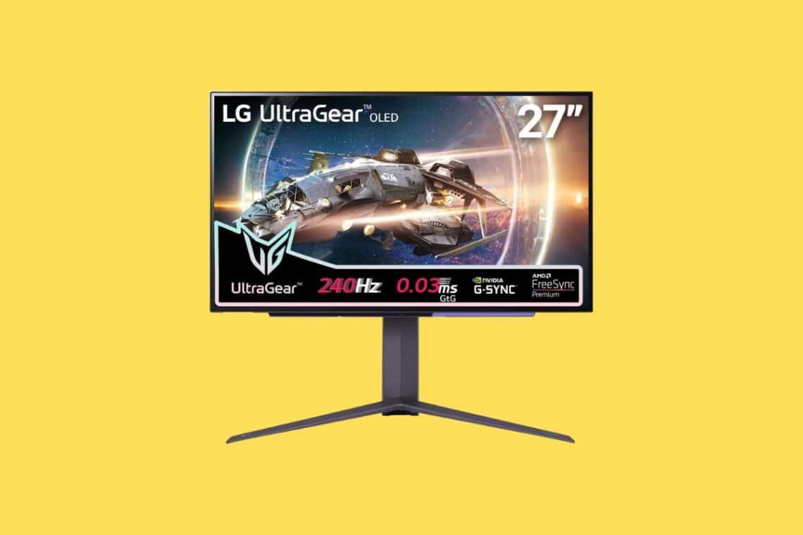 Ecran PC gamer OLED LG Ultragear 27GR95QE-B
